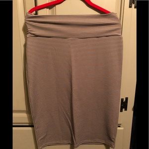 LuLaRoe Cassie skirt LARGE
